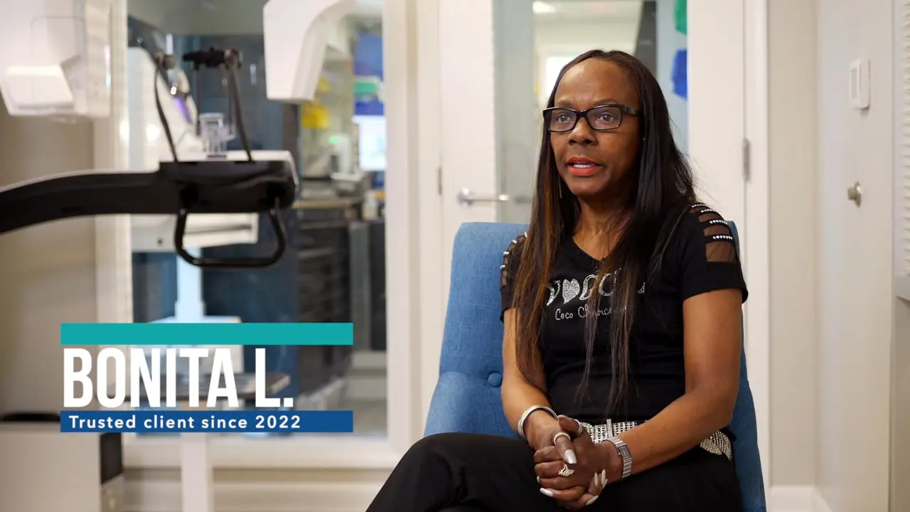 Hear Bonita's story — Full Implant Choice patient