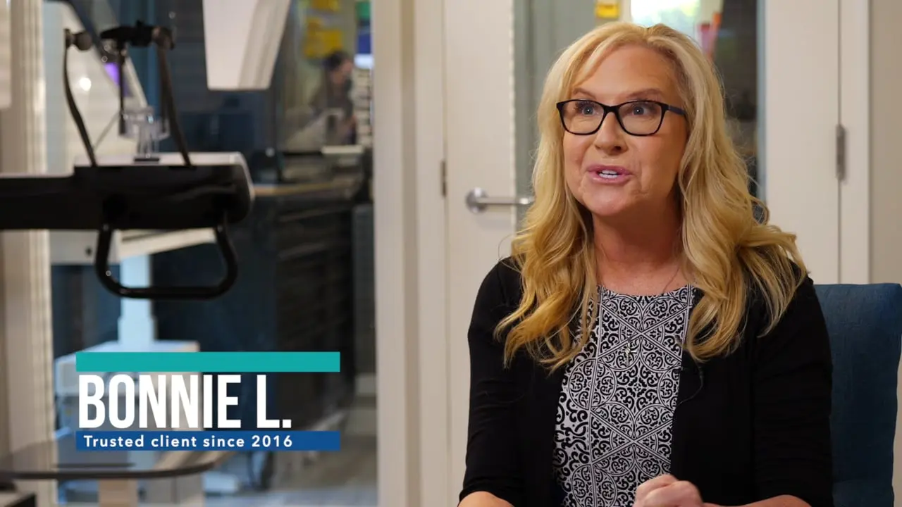 Hear Bonnie's story — Full Implant Choice patient